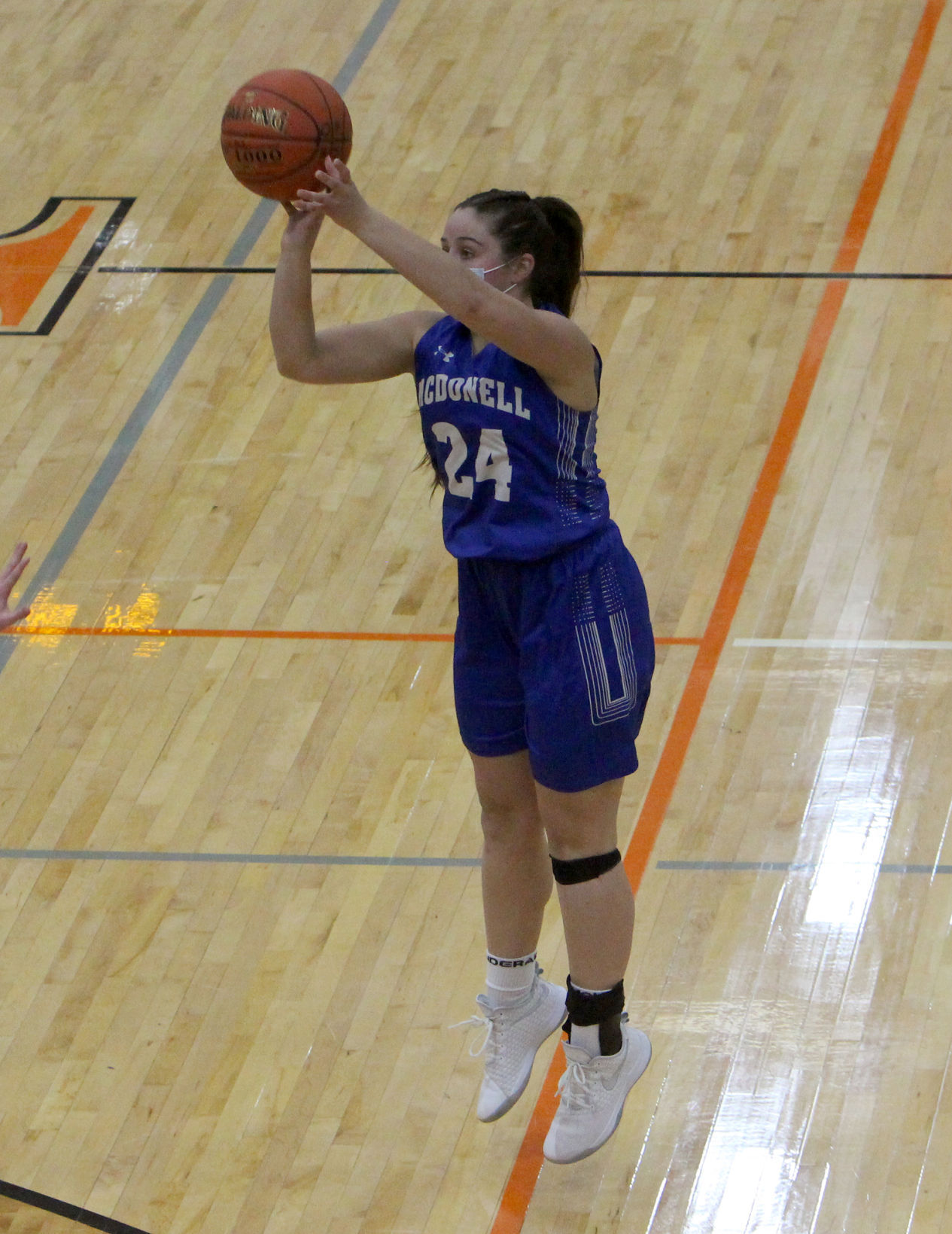 McDonell at Osseo-Fairchild girls basketball 1-11-21